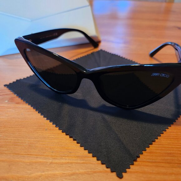 JIMMY CHOO SUNGLASSES- GORGEOUS, OLD HOLLYWOOD STYLE, BRAND NEW, NEVER WORN! main image 11